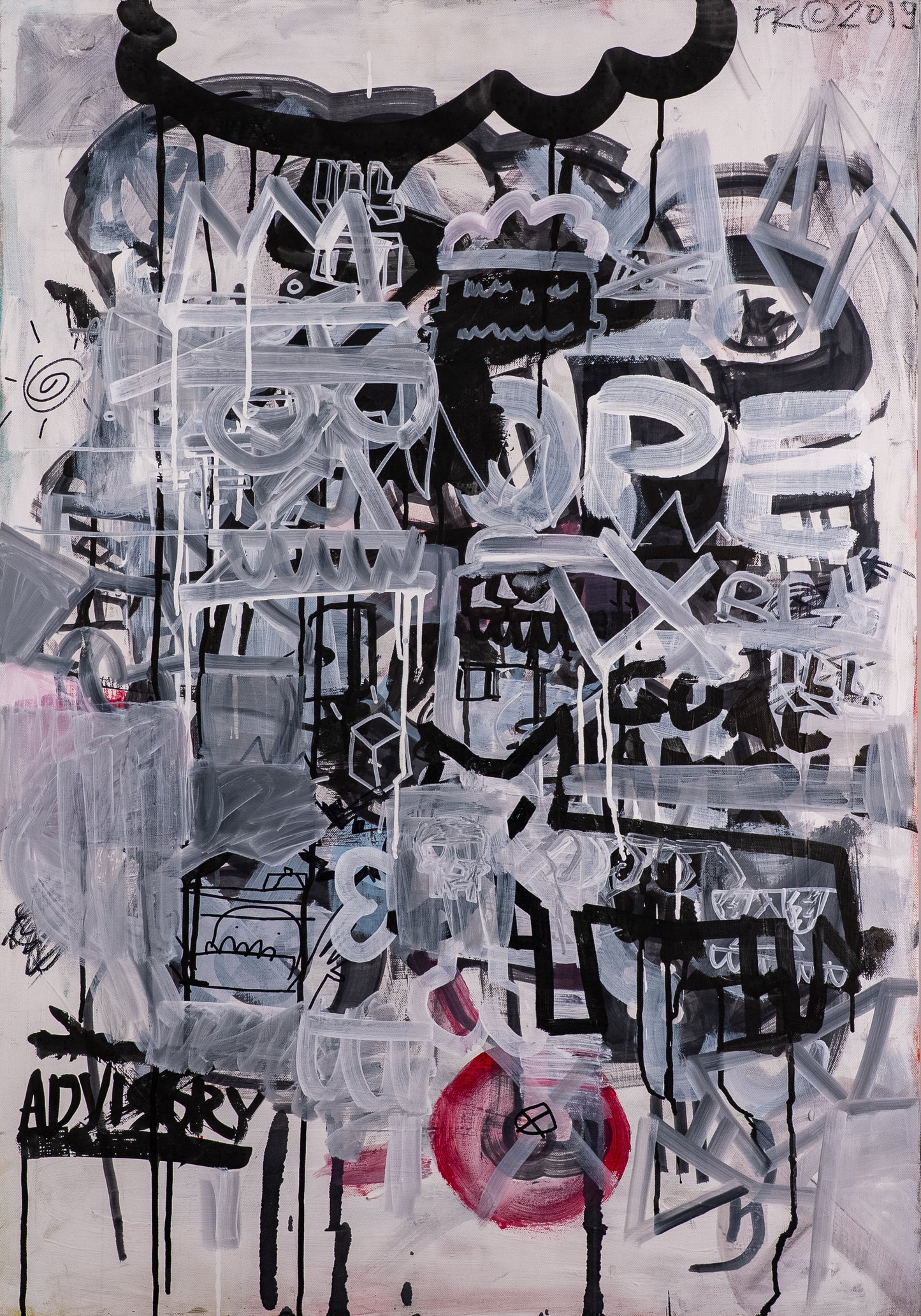 Unfinished Business — Original Painting 70×100 cm
