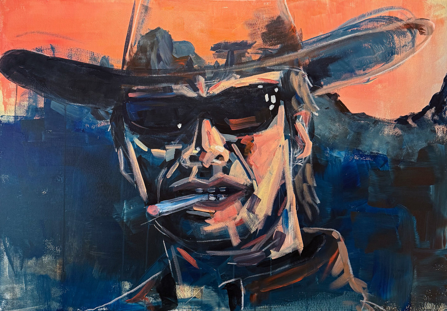 El Diablo — Original Painting 100×70 cm